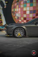 Dodge Challenger SRT Hellcat on Vossen Wheels (HC-3 (3-Piece)) 2019 года